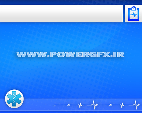 قالب پاورپوینت آماده پس زمینه پزشکی 18